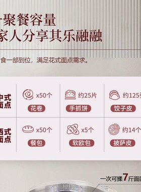 英凯仕和面机家用厨师机全自动揉面机多功能小型发酵搅醒面一体机