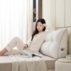 Teddy Velvet Bedside Soft Cover Backrest Large Cushion No Bed Pillow Tatami Bay Window Playing With Mobile Phone 2025 New Style