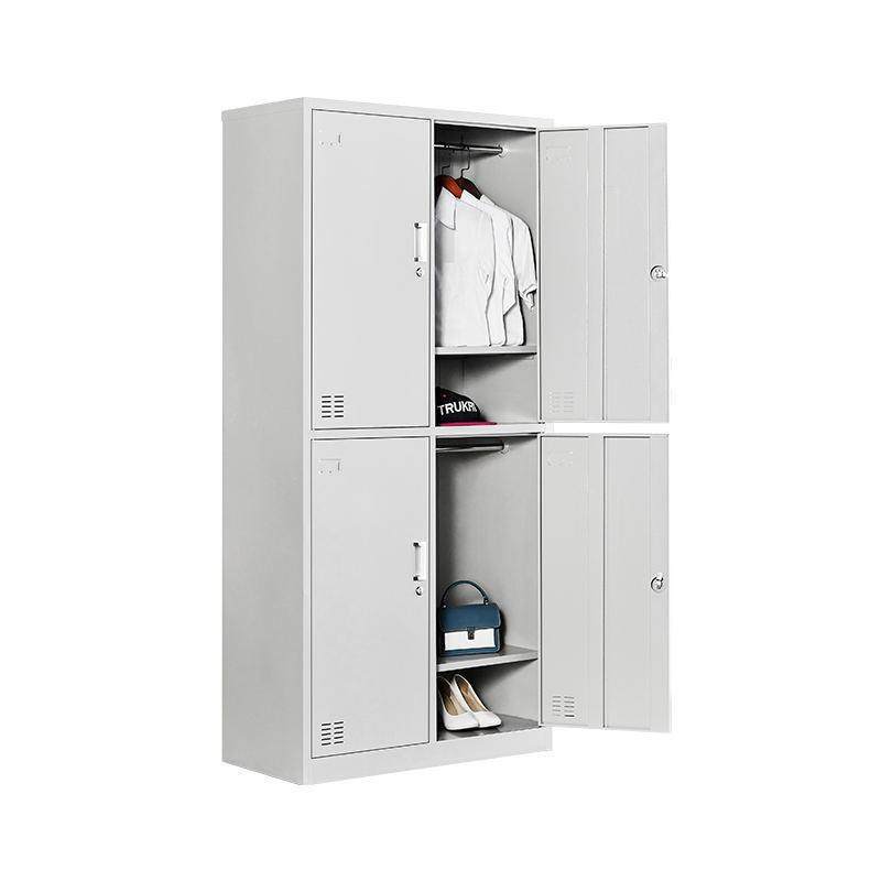 员工更衣柜宿舍铁皮储物柜健身房浴室六门带锁工厂车间钢制换鞋柜,淘宝优惠券,粉丝福利购,淘宝优惠卷