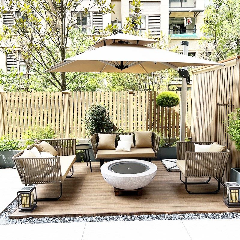 户外沙发庭院露台阳台三人民宿沙发组合藤艺室外藤椅藤编沙发防水,淘宝优惠券,粉丝福利购,淘宝优惠卷