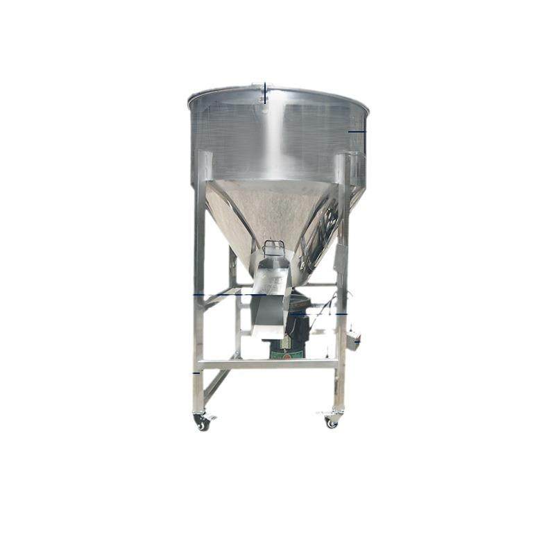 304不锈钢立式搅拌机饲料粉碎搅拌一体机PE粉末200公斤颗粒拌料机,淘宝优惠券,粉丝福利购,淘宝优惠卷