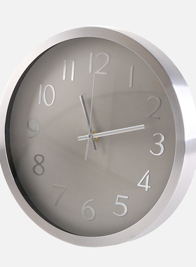 北欧简约钟表挂钟客厅超静音家用石D英钟卧室轻奢个性创意时钟挂