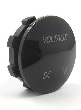 DC12V 三位LED数显防水D3电压表 5-48V直流双显示电压表头模块