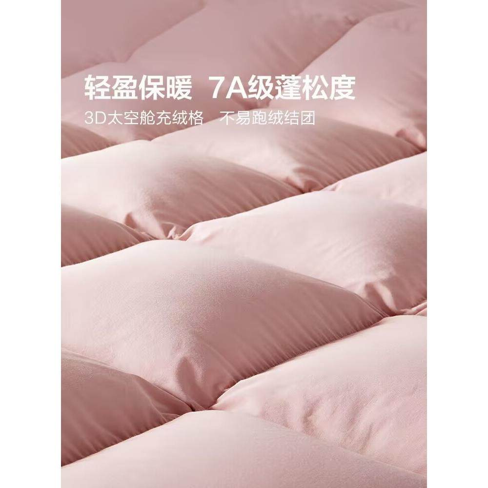 正品羽绒被95白鹅绒加厚保暖冬被单双人春秋被子全棉空调夏凉被芯,淘宝优惠券,粉丝福利购,淘宝优惠卷