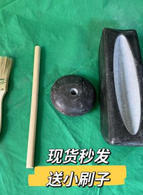 青石曲阳手工碾磨器唐代碾子中药宋代石臼捣药研磨老式