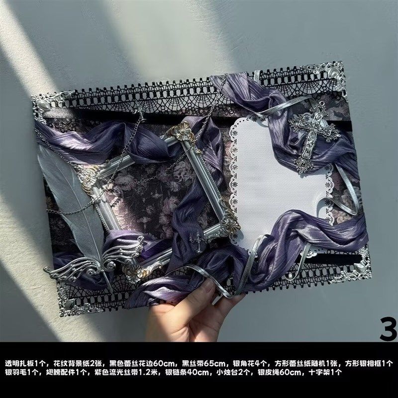 拍谷美道具扎痛包材料包配饰套装扎板背景纸装饰痛板装饰物diy,淘宝优惠券,粉丝福利购,淘宝优惠卷