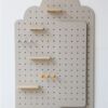Damumu home entrance mirror hole board can be integrated to cover the full-length mirror sliding mirror storage rack