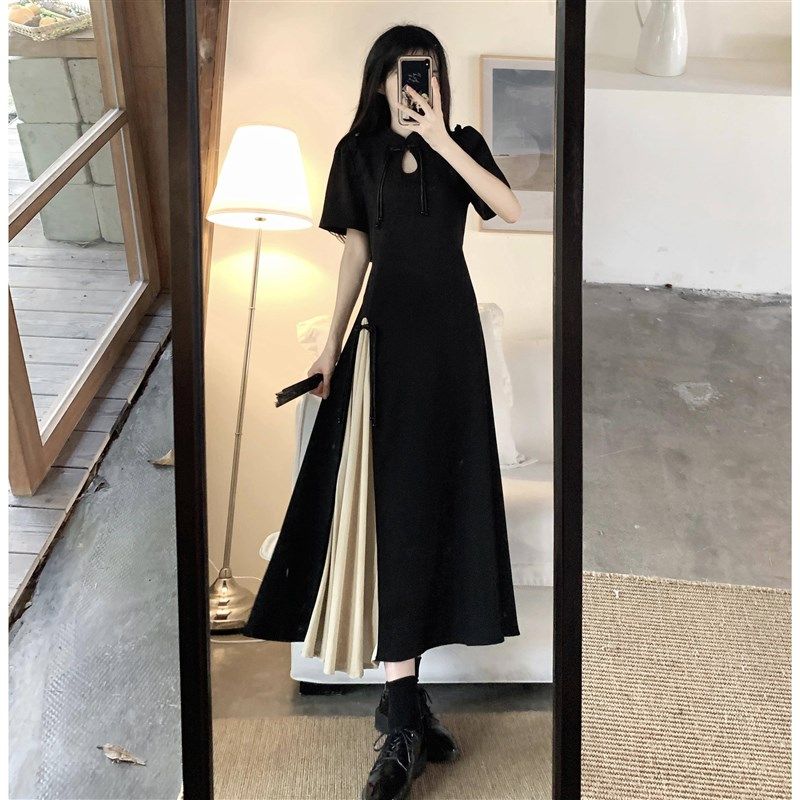 国风哺乳连衣裙夏季辣妈款时尚外出设计感收腰开叉长裙大码月子服,淘宝优惠券,粉丝福利购,淘宝优惠卷