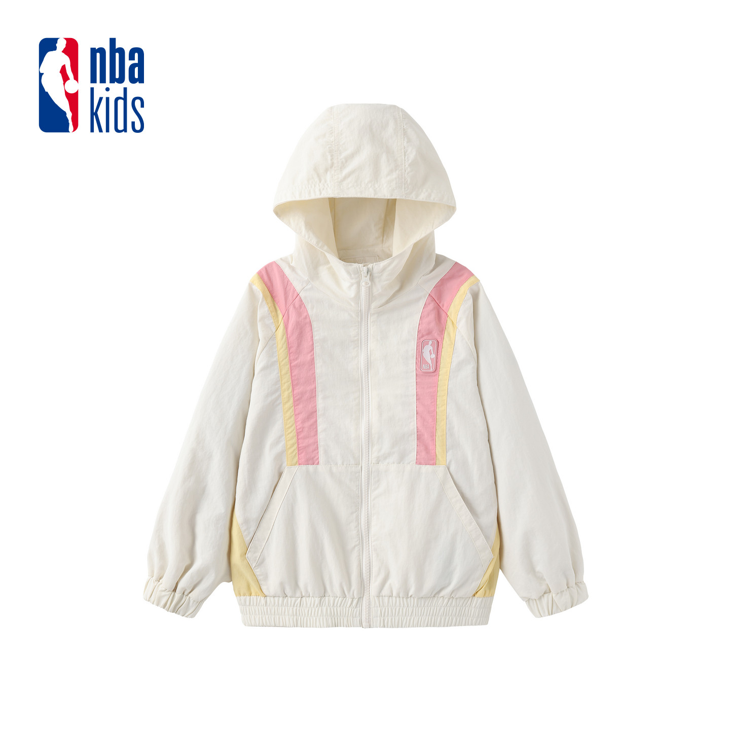 nbakids童装秋冬男童女童连帽外套梭织撞色休闲裤K233JP311P,淘宝优惠券,粉丝福利购,淘宝优惠卷