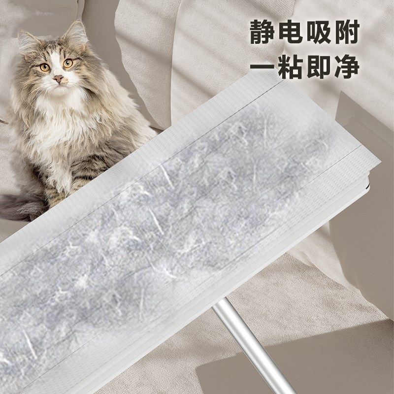 静电除尘纸拖把免手洗夹抹布拖地家用神器洗脸巾二次利用自动换纸,淘宝优惠券,粉丝福利购,淘宝优惠卷
