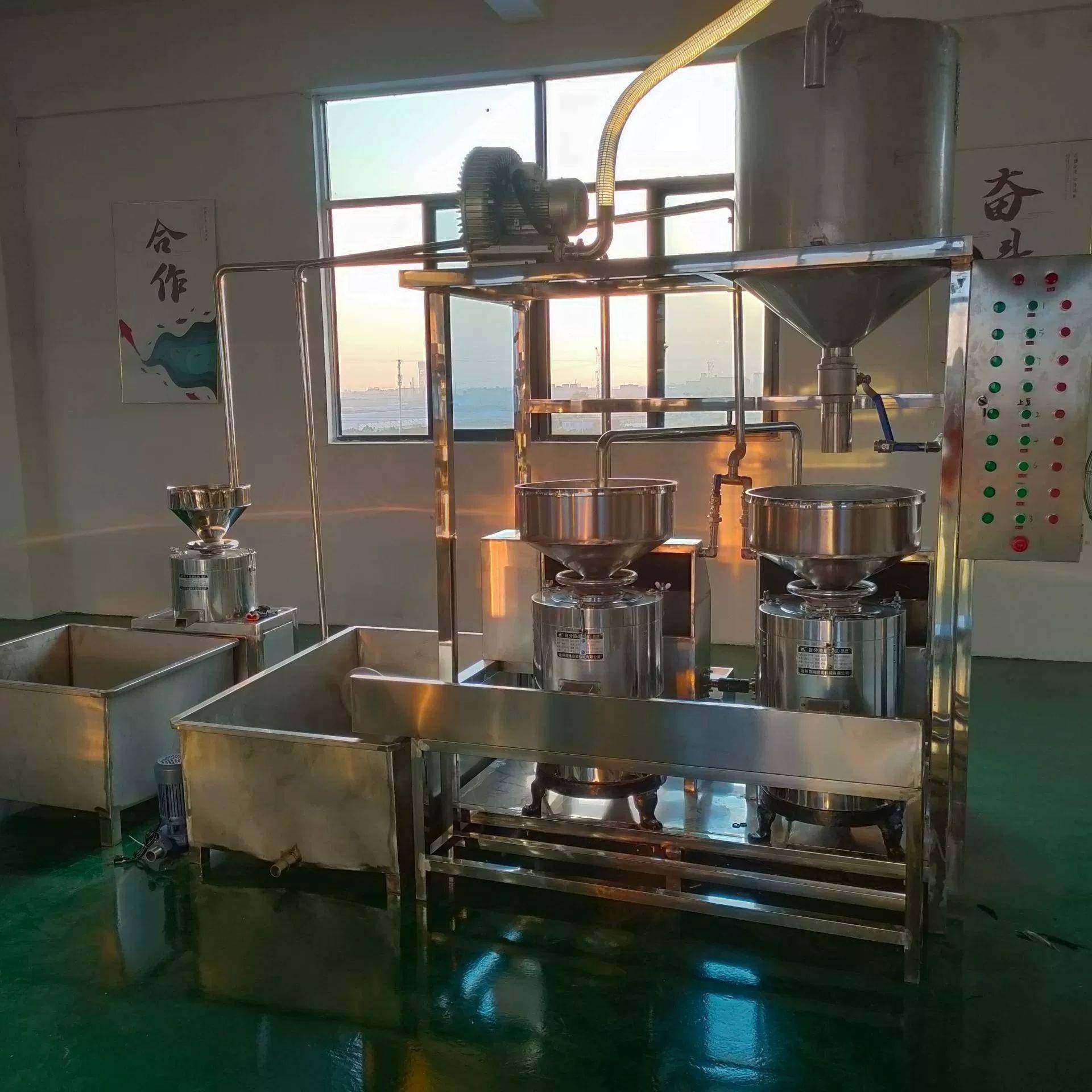 大型商用黄豆磨浆设备豆制品加工设备自动化三连磨浆机全自动,淘宝优惠券,粉丝福利购,淘宝优惠卷