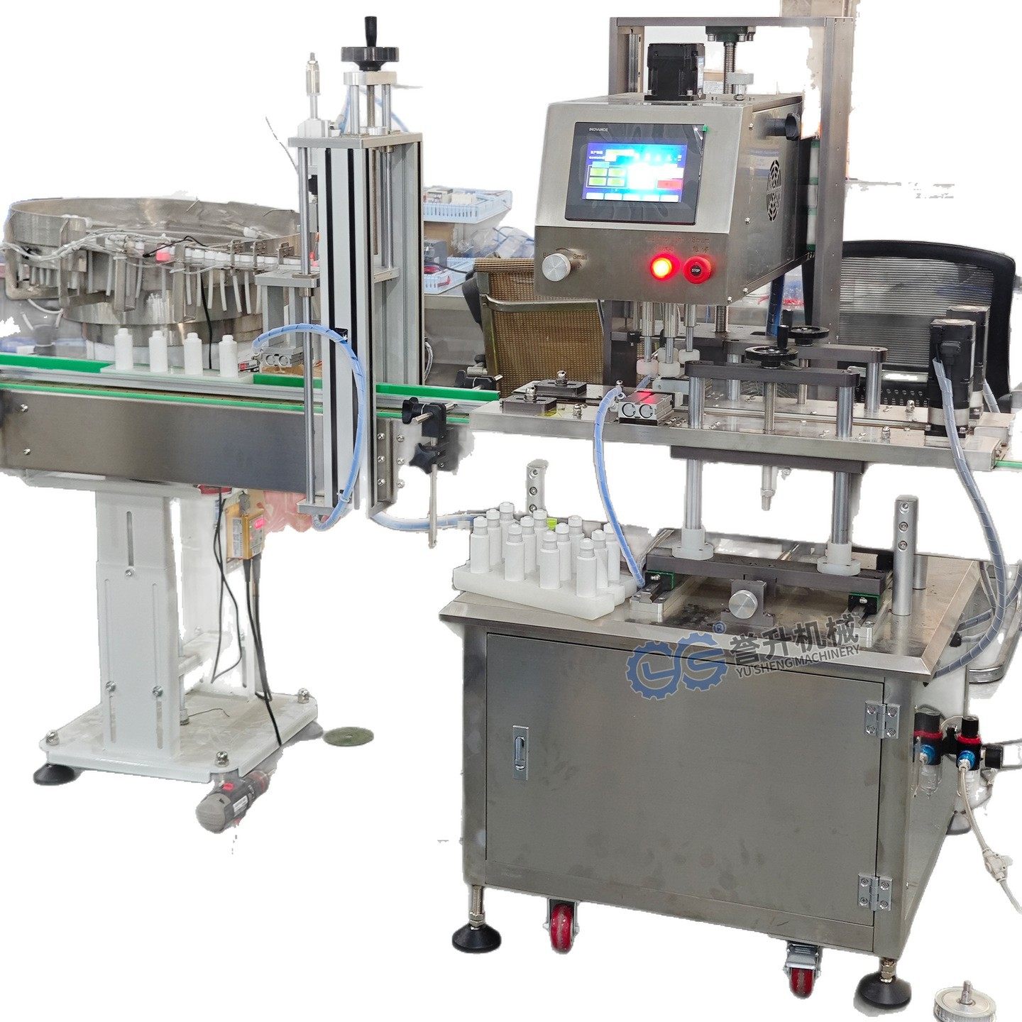 吸管盖振动盘上盖机全自动伺服旋盖机喷雾瓶自动理盖给料机分拣机,淘宝优惠券,粉丝福利购,淘宝优惠卷