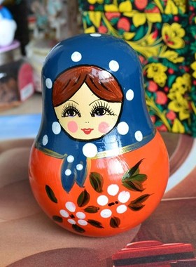 摆设塑料大号怀旧玩具80年代老式娃娃摆设小孩家具不倒翁儿童