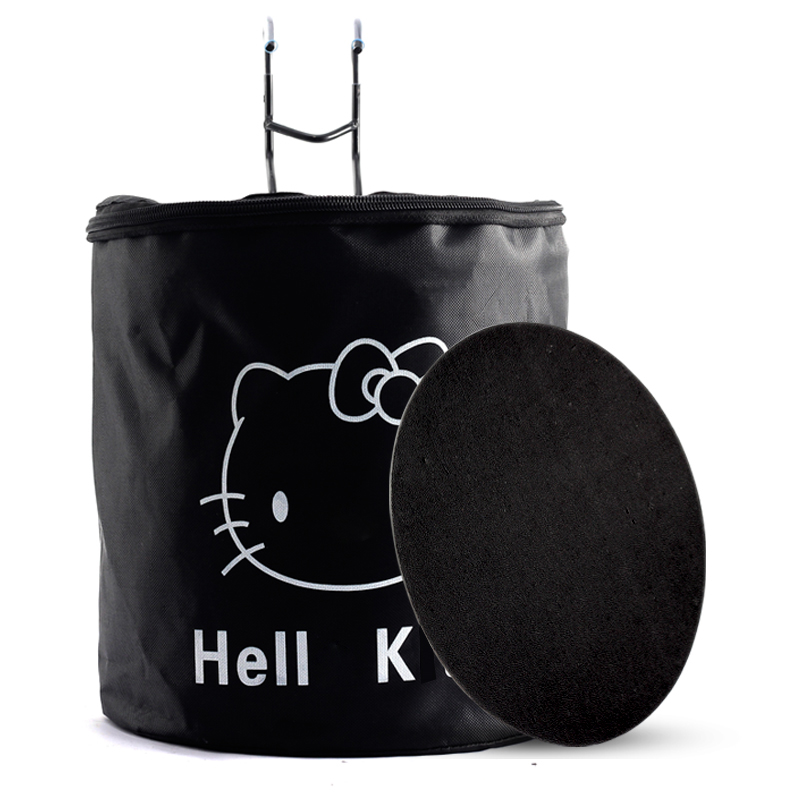 迷你电动车筐前篮车篮滑板车车筐菜篮子购物袋布篮单车篓帆布可提 - 图1