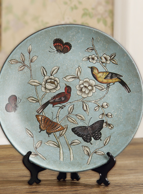 美式装饰摆件小摆设陶瓷创意家居饰品家里客厅装饰品新中式工艺品