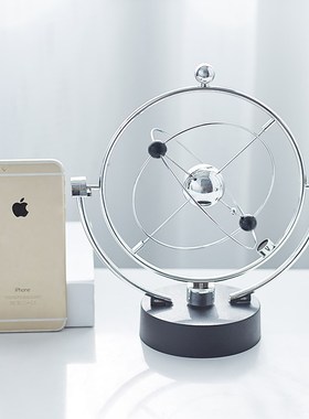 欧式客厅电视柜工艺品力学牛顿摆球小摆件办公室桌面创意装饰品