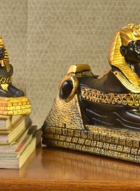 古埃及家居装饰品书桌摆件狮身人面旅游纪念品埃及工艺品居家摆件