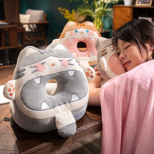 午睡枕小学生趴睡枕办公室午休神器桌上午觉抱枕女生趴枕睡觉枕头 - 图1