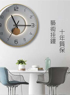 北欧钟表装饰挂钟客厅简约创意现代挂墙艺术时R尚网红家用大气时