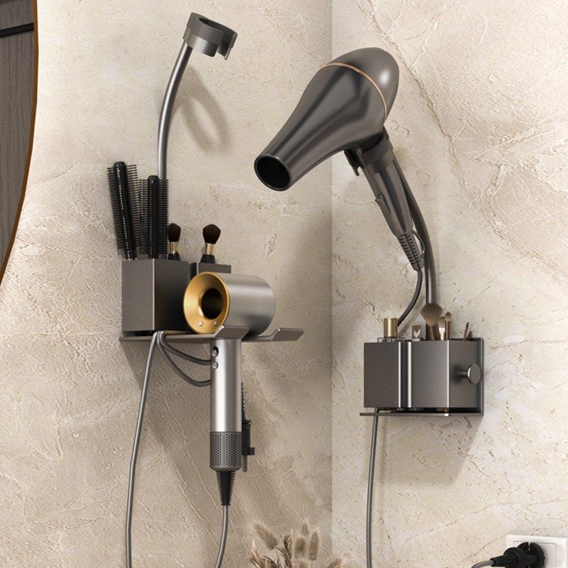 免打孔吹风机置物架壁挂式家用懒人支架免手持浴室风筒电吹风挂架,淘宝优惠券,粉丝福利购,淘宝优惠卷