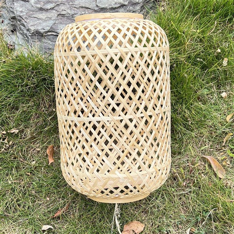 手工编织广告竹编小号大号灯笼复古风茶楼饭店火锅店灯罩吊灯,淘宝优惠券,粉丝福利购,淘宝优惠卷