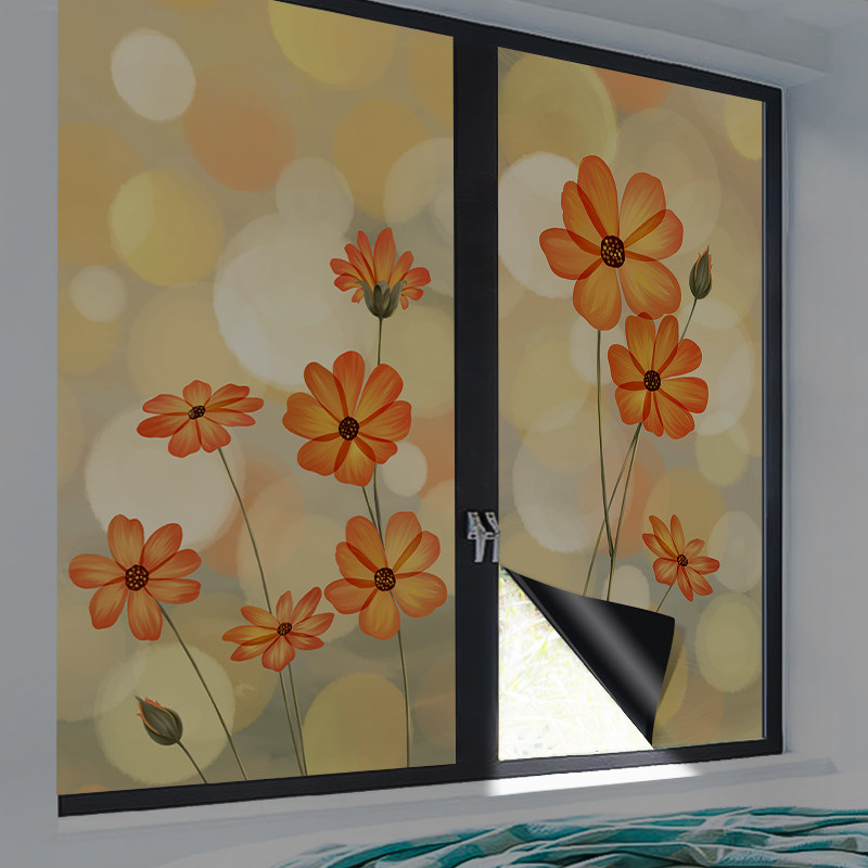 网红遮光玻璃贴纸防窥膜遮阳膜阳台可移门窗贴全遮光卧室遮挡神器,淘宝优惠券,粉丝福利购,淘宝优惠卷