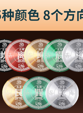 补牌房屋牌贴墙挂件卧室客厅厨房卫生间震巽离坤兑象补贴饰品