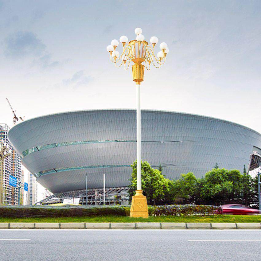 新中式户外道路照明灯具室外LED中华灯8米10米12米灯罩全套装饰灯,淘宝优惠券,粉丝福利购,淘宝优惠卷