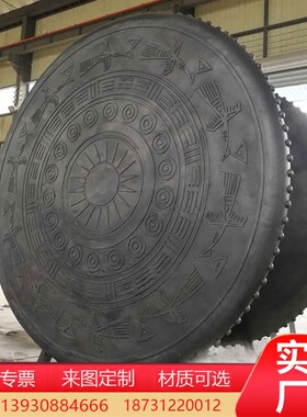 大型铜鼓广c西民族特色乐器纯铜鼓架铜锣公司开业 广场工艺品摆件