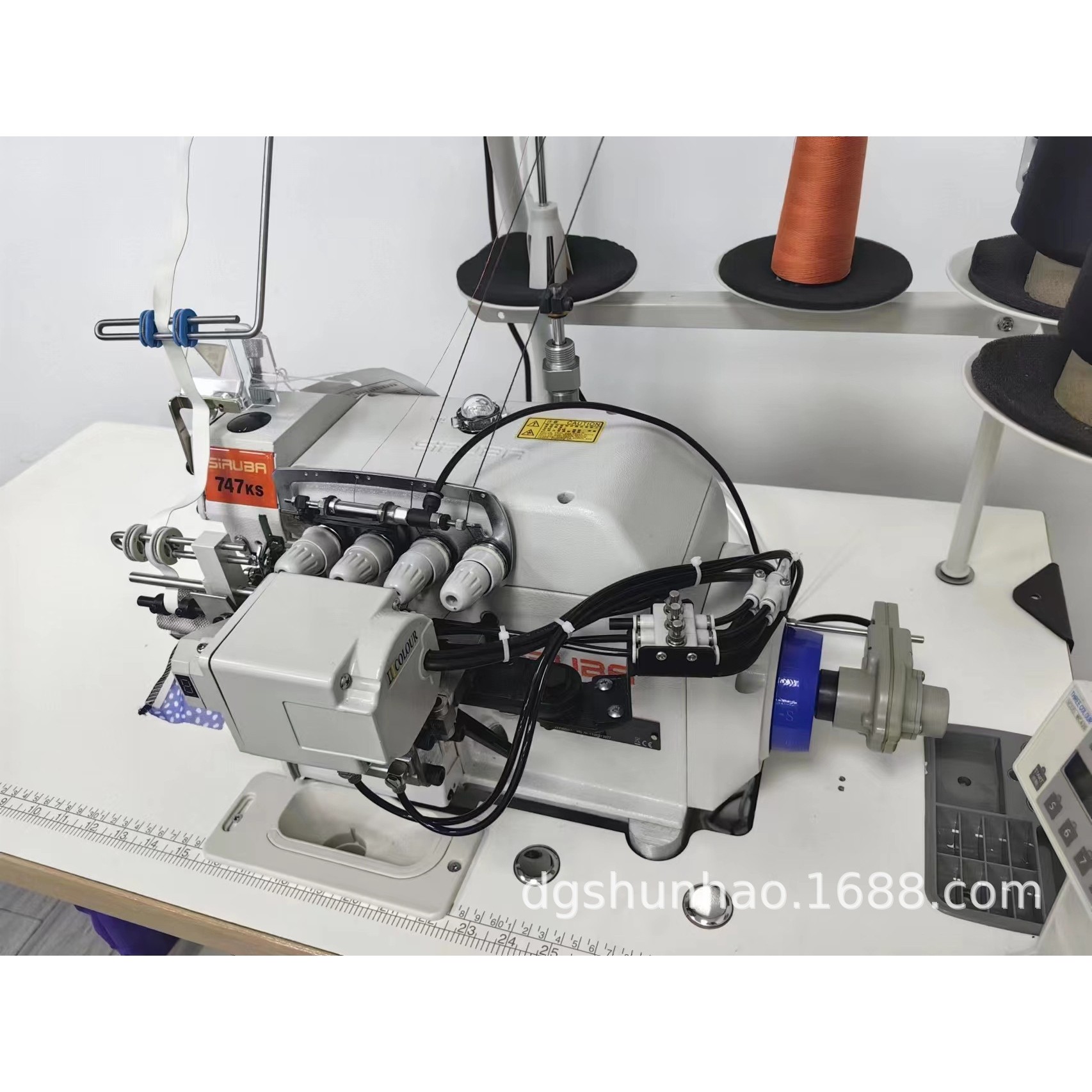 台湾银箭牌747K全自动上橡皮筋机内裤泳衣上腰头缝纫机包缝机,淘宝优惠券,粉丝福利购,淘宝优惠卷