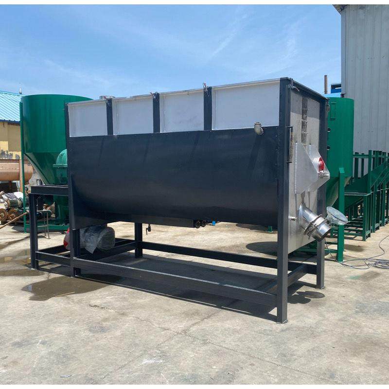 卧式饲料搅拌机粉碎一体机 颗粒菌种不锈钢混合机干粉食品拌料机,淘宝优惠券,粉丝福利购,淘宝优惠卷