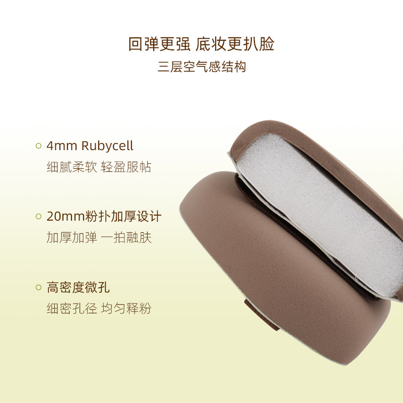 LingziCat/玲子猫超软棉花糖气垫粉扑干湿两用不易吃粉粉底液专用,淘宝优惠券,粉丝福利购,淘宝优惠卷