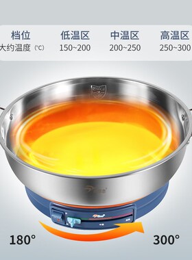 佳佳恋电煎锅多功能家用单饼煎蛋饼锅单面烙饼锅加深电饼铛