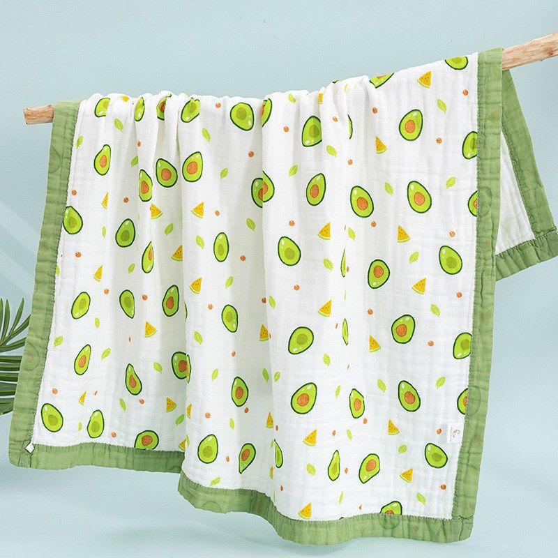 纯棉毛巾被A类纱布毯六层卡通简约透气盖毯新生婴儿童被宝宝裹被,淘宝优惠券,粉丝福利购,淘宝优惠卷