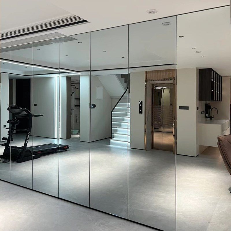 衣帽间钢化镜面玻璃门定制书柜酒柜镀膜玻璃轻奢极简铝合金隐框门,淘宝优惠券,粉丝福利购,淘宝优惠卷