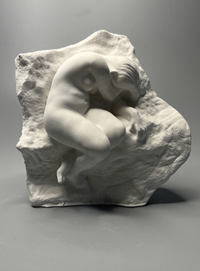 复古罗马美术雕塑石膏像桌面艺术人物小摆件高级小众生日礼物礼品