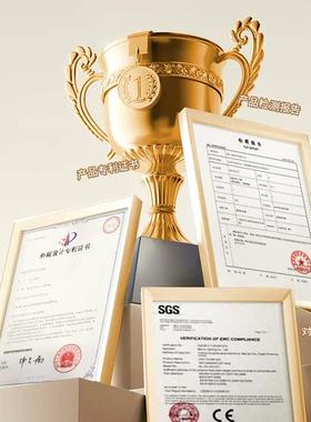 中古风入户玄关摆件屏风新中式复古摆台电视柜仿古桌面摆画装饰画