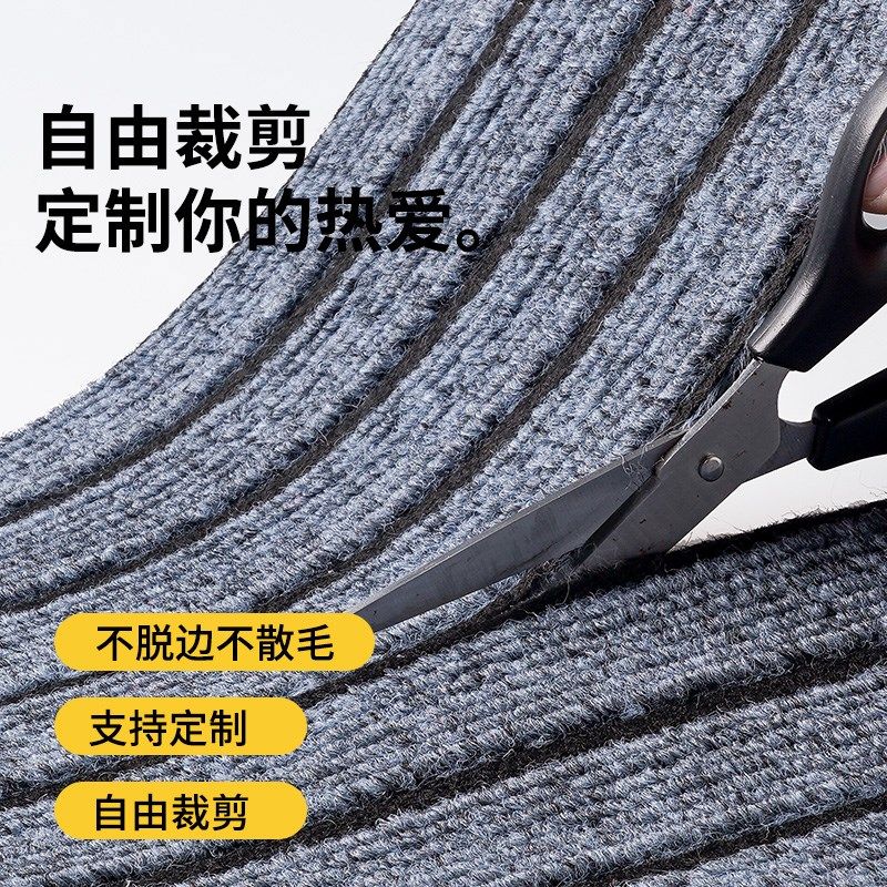 防滑脚踏垫门口地垫进门耐脏可裁剪入户门垫免洗子家用高级感脚垫,淘宝优惠券,粉丝福利购,淘宝优惠卷