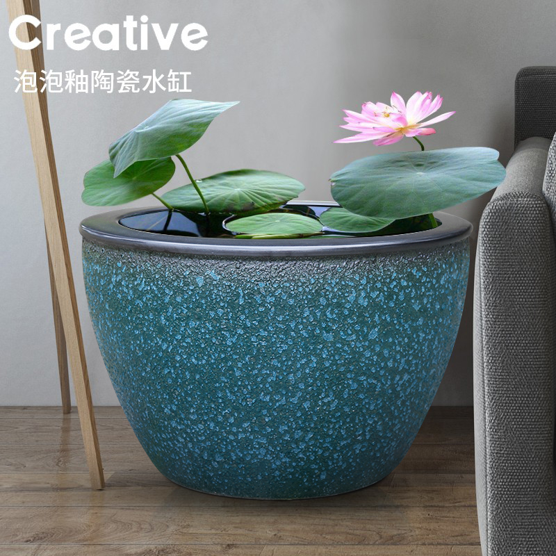 陶瓷流水摆件鱼缸瀑布流水摆件循环过滤器种绿植微景观门海溪流缸,淘宝优惠券,粉丝福利购,淘宝优惠卷