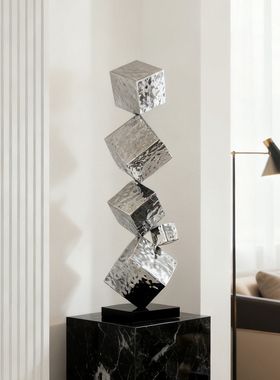 轻奢家居饰品不锈钢装饰品摆件