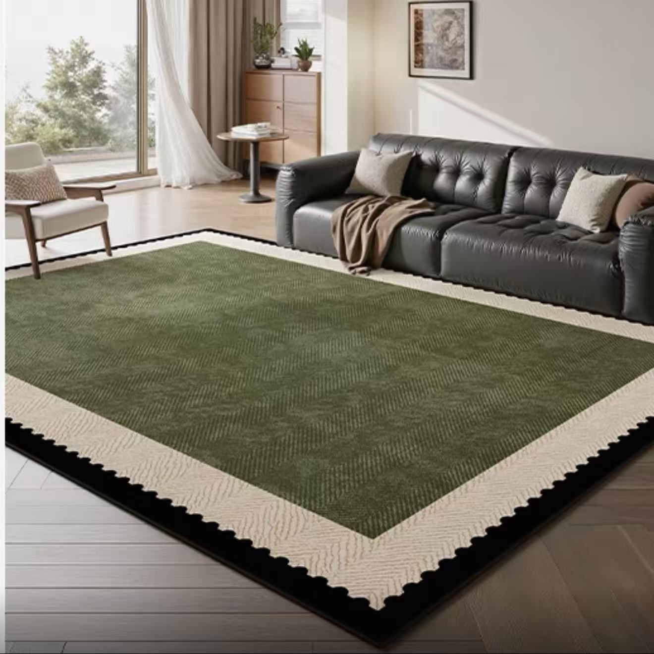 High-end imitation cashmere living room and home carpets are waterproof and stain-resistant