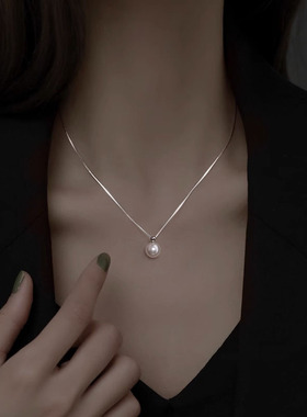 法式时尚高级感珍珠项链