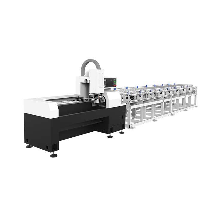 隆信LXGL40圆管激光切管机无毛刺高速全自动管材切割机激光割管机 - 图3