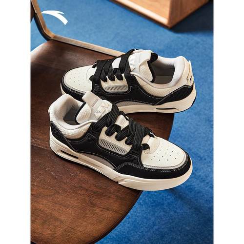 安踏骜杰丨撞色厚底板鞋男女同款潮流休闲鞋百搭情侣鞋112448040R - 图1