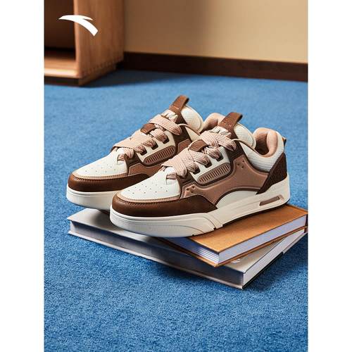 安踏骜杰丨撞色厚底板鞋男女同款潮流休闲鞋百搭情侣鞋112448040R - 图2