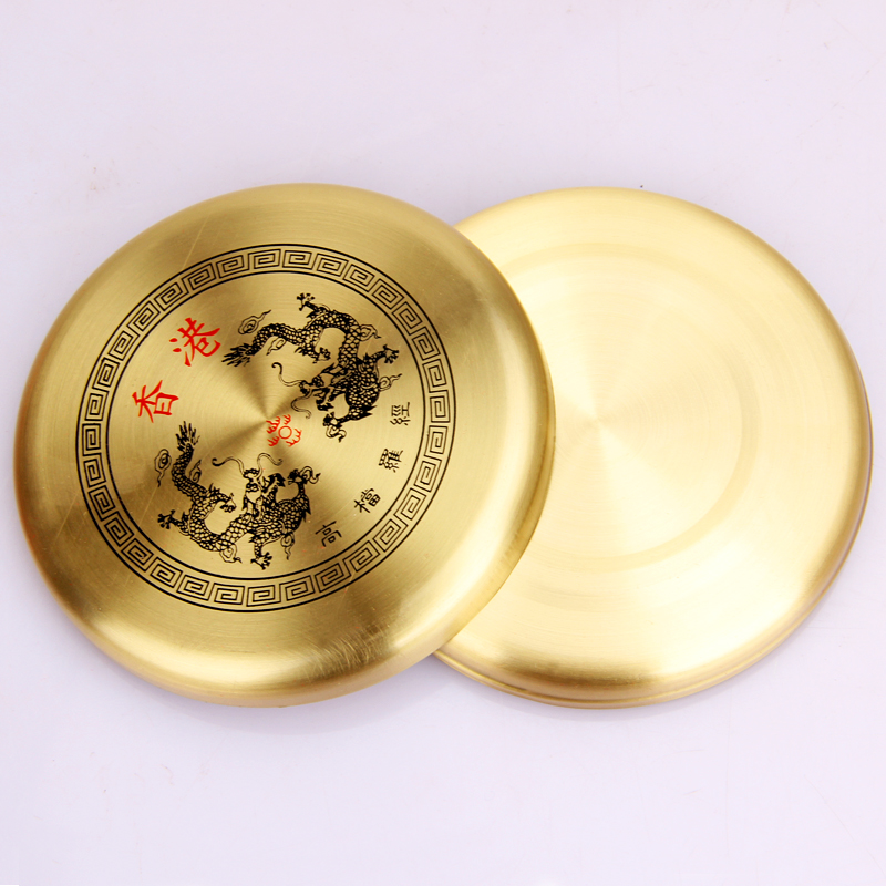 纯铜八卦小罗盘 镇罗经仪综合盘 - 图2
