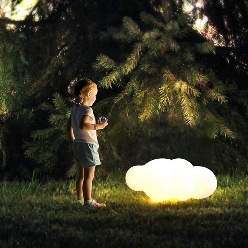 户外防水庭院灯别墅景观灯花园布置灯创意充电云朵灯氛围草坪灯,淘宝优惠券,粉丝福利购,淘宝优惠卷