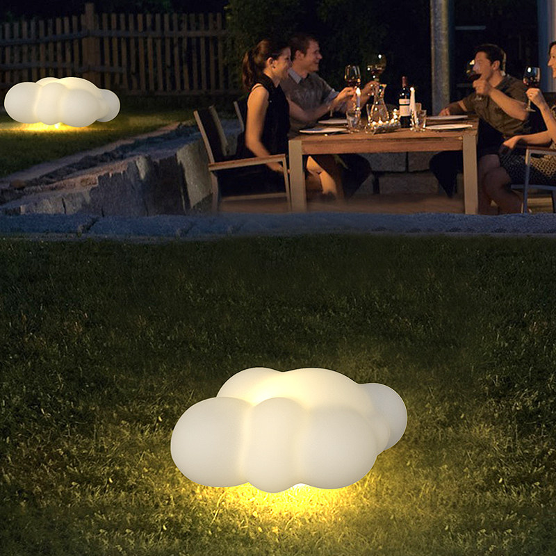 户外防水庭院灯别墅景观灯花园布置灯创意充电云朵灯氛围草坪灯,淘宝优惠券,粉丝福利购,淘宝优惠卷