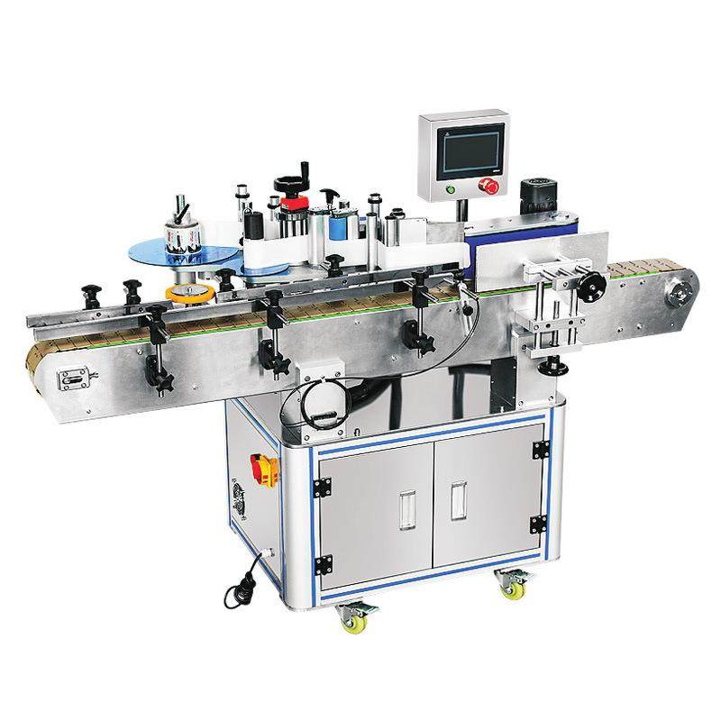 全自动圆瓶贴标机自动不干胶平面贴标签机消毒液瓶灌贴标机带打码,淘宝优惠券,粉丝福利购,淘宝优惠卷