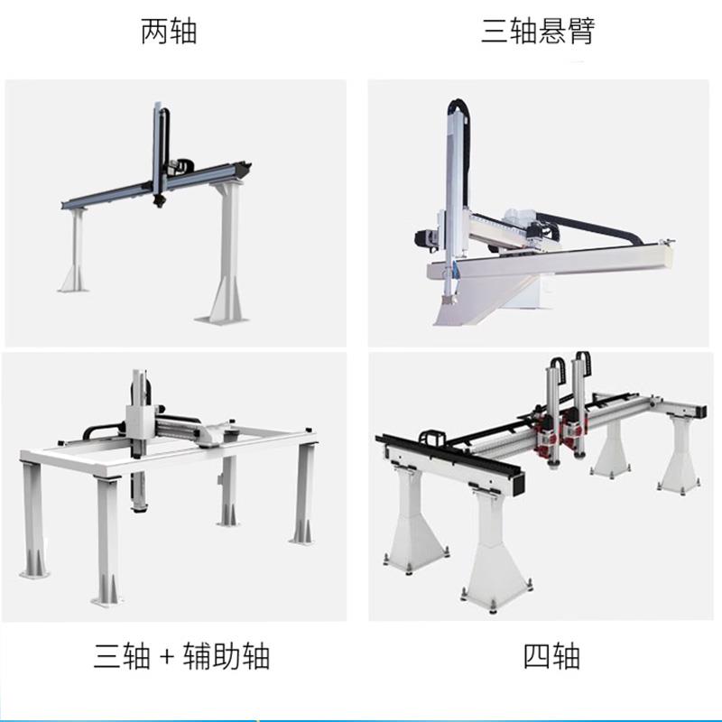XYZ三轴线性龙门桁架机械抓手齿条导轨龙门滑台模组 地轨机器人 - 图2